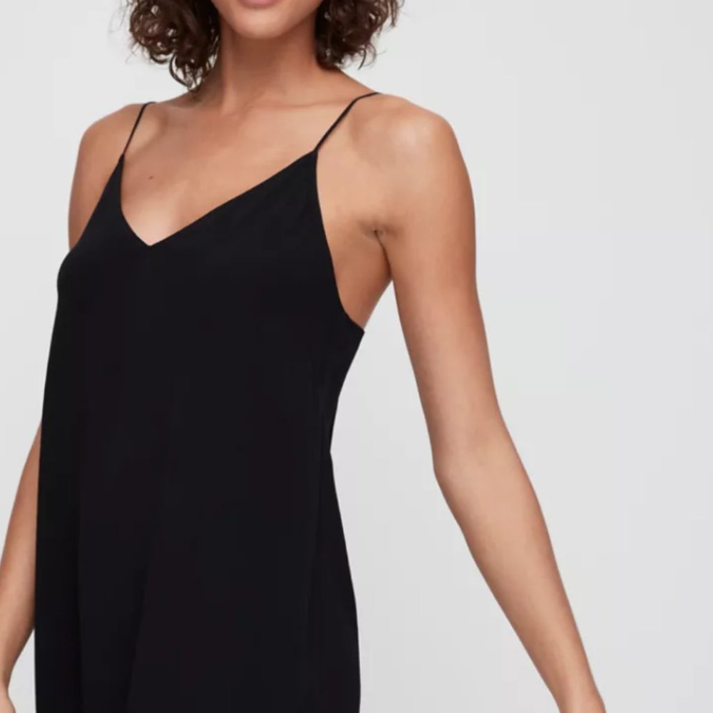 Aritzia Wilfred Free Vivienne Dress in Canyon Rose